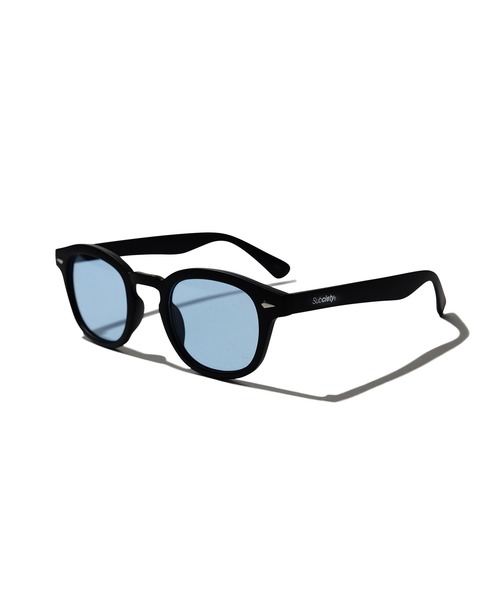 「Subciety」 サングラス FREE ブラック×ブルー メンズ_画像7