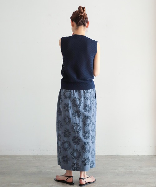 「NOMBRE IMPAIR」 スカート FREE ブルー レディース_画像2