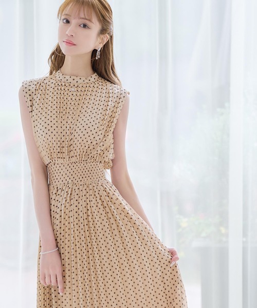 「emiriawiz」 ノースリーブワンピース MEDIUM ホワイト レディース_画像4