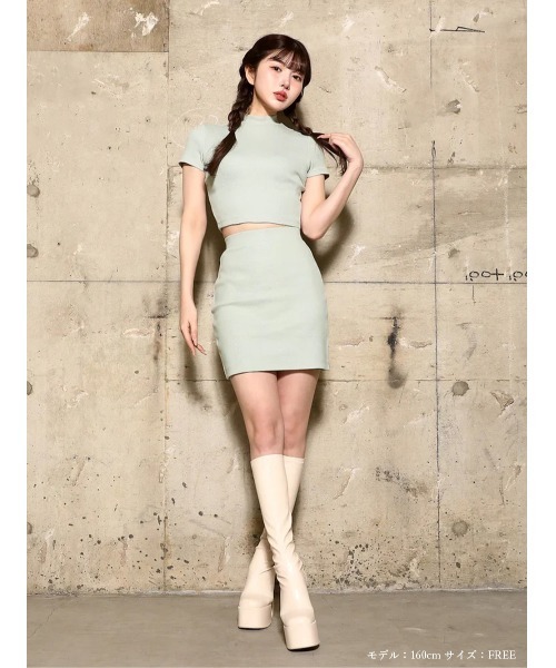 「Darich」 セットアップ FREE ミント レディース_画像7