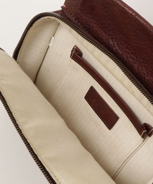 【極美品】　genten ゲンテン　チェルボ　ショルダーバッグ　ダークブラウン genten（ゲンテン） ショルダーバッグ - ブラウン レディース