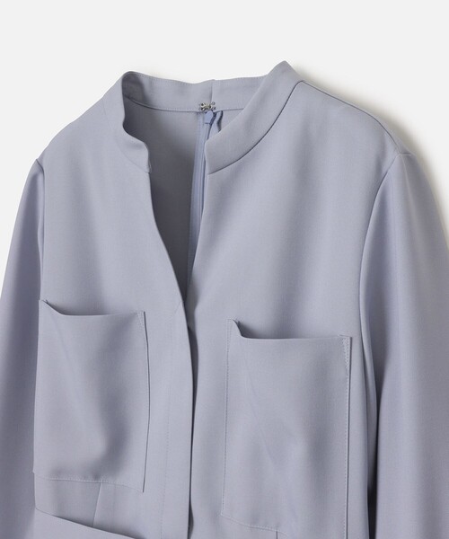 「allureville」 長袖ワンピース 1 ベージュ レディース_画像2