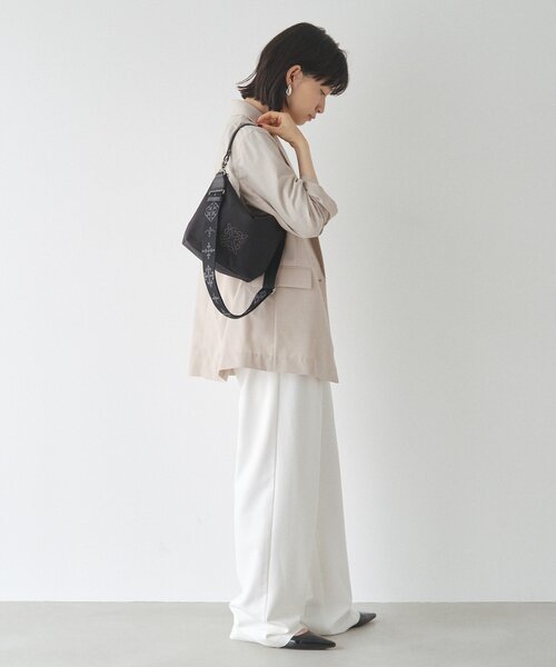 「russet」 2WAYバッグ FREE ブラック レディース_画像6