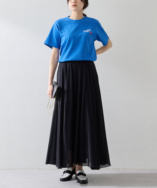 Whim Gazette（ウィム ガゼット） フレアスカート FREE ブラック