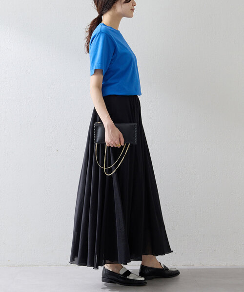 「Whim Gazette」 フレアスカート FREE ブラック レディース_画像6