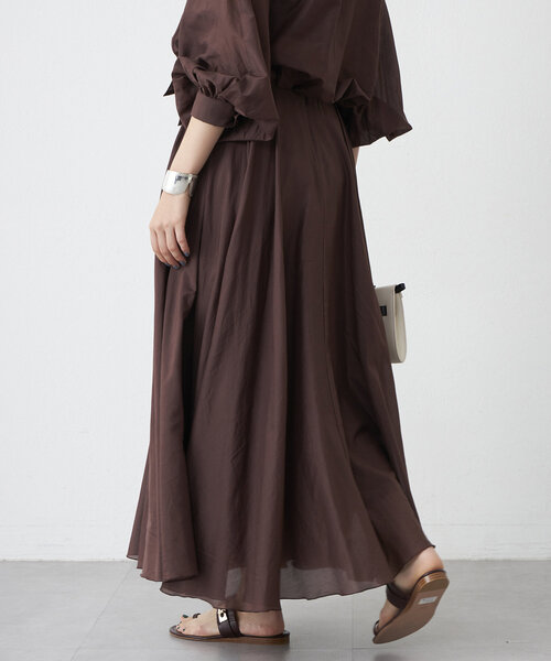 「Whim Gazette」 フレアスカート FREE ブラック レディース_画像9