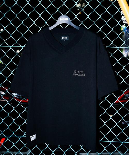 Schott N.Y.C（ショット） tシャツ Schott/ショット/B.S. V NECK T