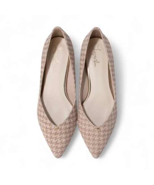 「Launa lea」 フラットパンプス 23.0cm シルバー レディース_画像5