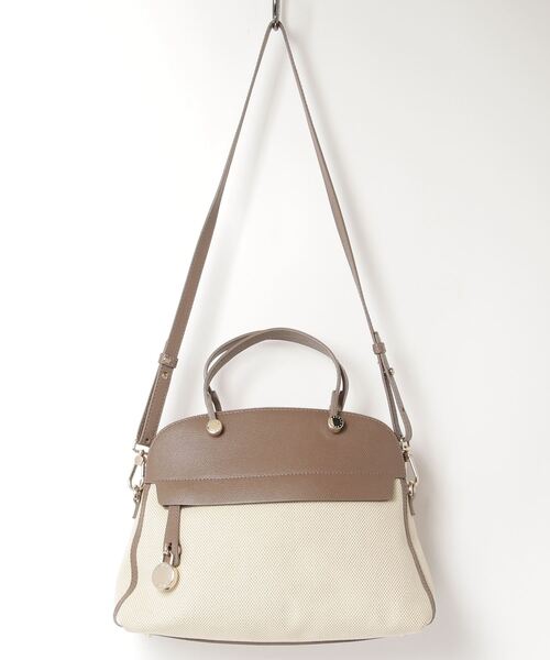 FURLA（フルラ） 2WAYバッグ - ベージュ レディース : ZOZOTOWN Yahoo