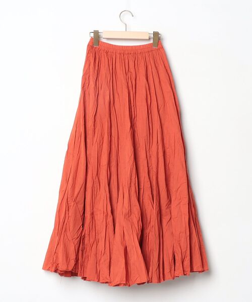 「MARIHA」 ロングスカート 38 オレンジ レディース_画像2
