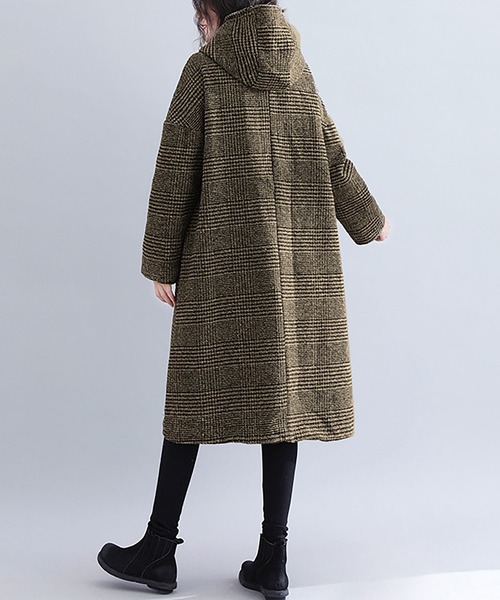 「NinaetLina」 コート M ブラウン レディース_画像4