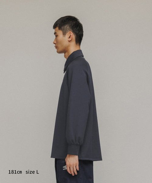 umbro（アンブロ） 長袖ポロシャツ L スミクロ レディース : ZOZOTOWN