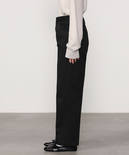 「FARAH」 チノパンツ 26 ブラック レディース_画像4