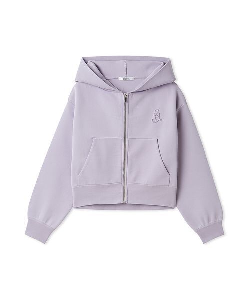 SNIDEL（スナイデル） パーカー ショートニットパーカー レディース