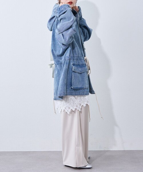 etsinta（エシンタ） コート アウター 「etsinta」レースベスト付