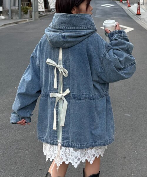 etsinta（エシンタ） コート アウター 「etsinta」レースベスト付