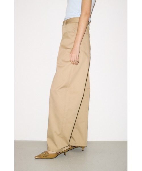 THROW by SLY スラックス パンツ J/W ADJUST CURVE TWILL PT ジャスト