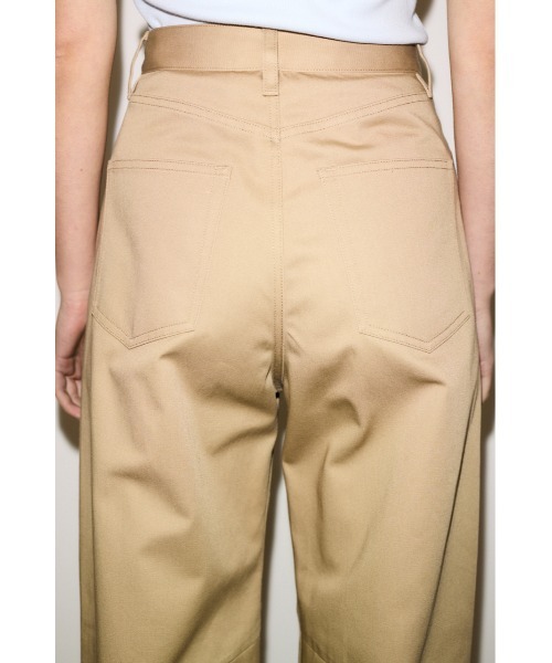 THROW by SLY スラックス パンツ J/W ADJUST CURVE TWILL PT ジャスト