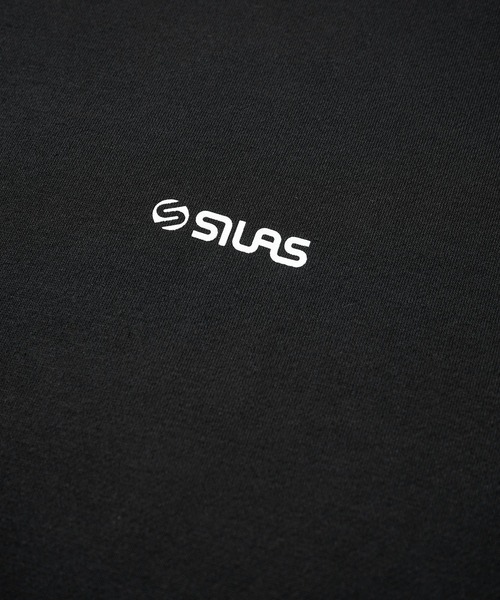 「SILAS」 スウェットカットソー LARGE ライトブルー メンズ_画像4