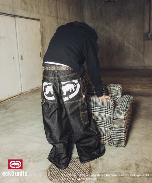 ecko unltd. ジーンズ ECKO UNLTD./別注ワイドペインターデニム メンズ