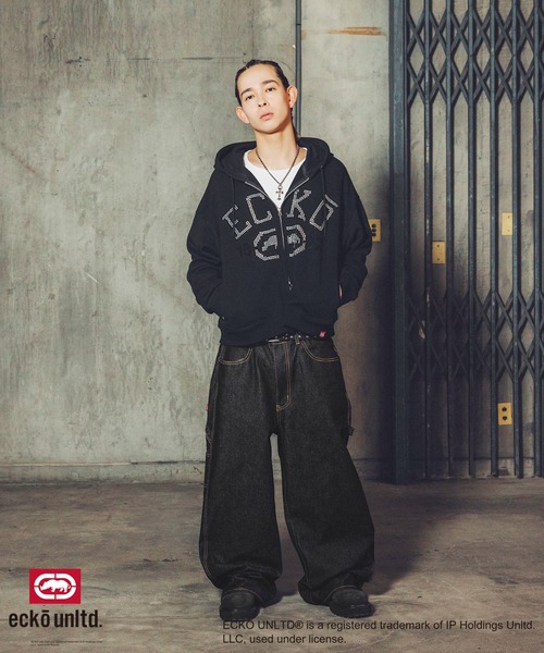 ecko unltd. ジーンズ ECKO UNLTD./別注ワイドペインターデニム メンズ
