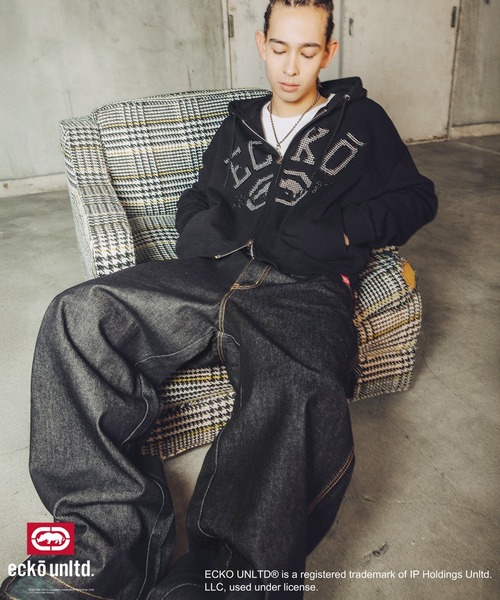 ecko unltd. ワイドパンツ ジーンズ ECKO UNLTD./別注ワイドペインター