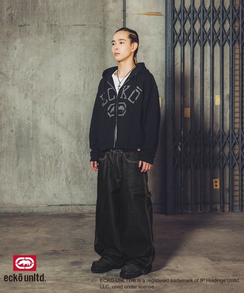 ecko unltd. ジーンズ ECKO UNLTD./別注ワイドペインターデニム メンズ