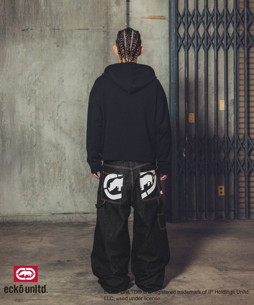 ecko unltd. ジーンズ ECKO UNLTD./別注ワイドペインターデニム メンズ