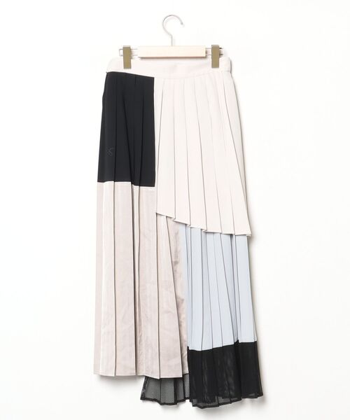 「UNITED TOKYO」 フレアスカート 2 ベージュ レディース_画像2