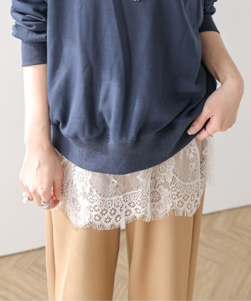 スカート ヘムレイヤード スカラップレース : ZOZOTOWN Yahoo!店