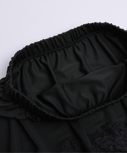 スカート ヘムレイヤード スカラップレース : ZOZOTOWN Yahoo!店