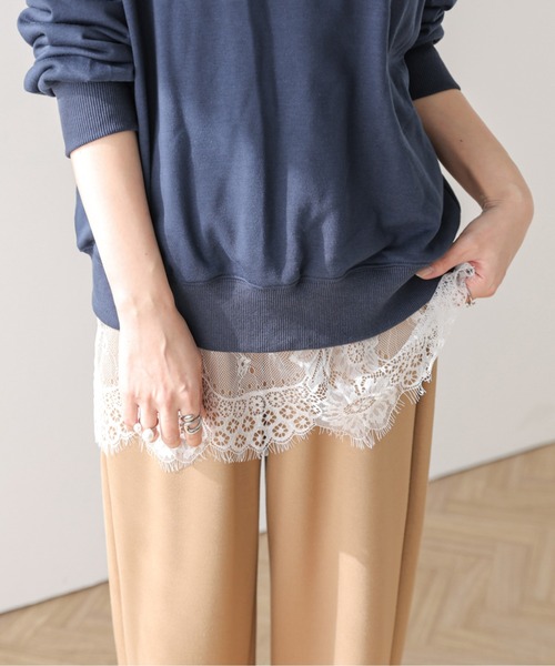 スカート ヘムレイヤード スカラップレース : ZOZOTOWN Yahoo!店