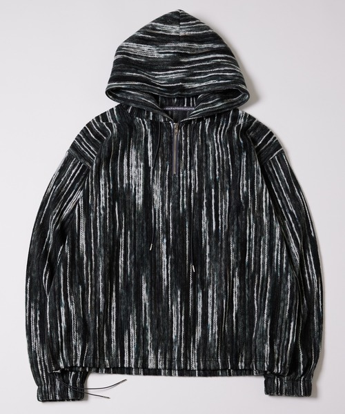 「AIVER」 プルオーバーパーカー LARGE ブルー メンズ_画像3