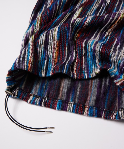 「AIVER」 プルオーバーパーカー LARGE ブルー メンズ_画像4