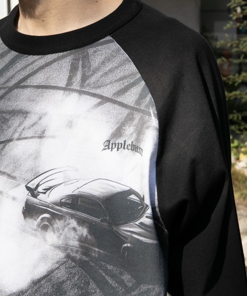 APPLEBUM（アップルバム） tシャツ “Drift Marks” Raglan L/S T-shirt