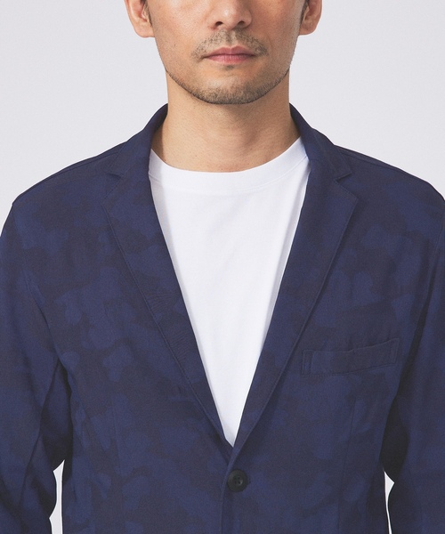 「ABAHOUSE GRAY」 セットアップ 48 ネイビー メンズの画像