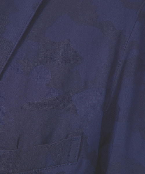 「ABAHOUSE GRAY」 セットアップ 48 ネイビー メンズの画像