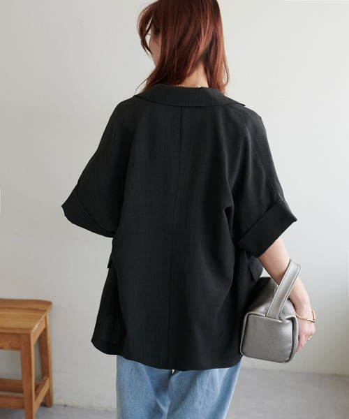 「DISCOAT」 ジャケット FREE ライトグレー レディース_画像6