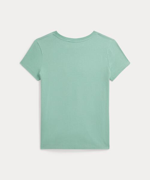 tシャツ ドッグプリント コットン ジャージー Tシャツ キッズ 子供服 女の子の画像