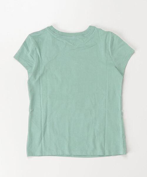 tシャツ ドッグプリント コットン ジャージー Tシャツ キッズ 子供服 女の子の画像
