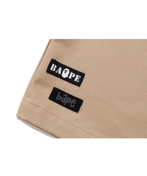 A BATHING APE（アベイシングエイプ） ハーフパンツ MEDIUM ベージュ