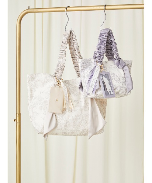 「SNIDEL HOME」 トートバッグ FREE グレー レディース_画像2