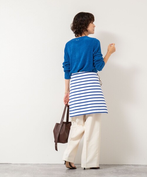 「Rie Miller」 ニットカーディガン 38 パープル レディース_画像7