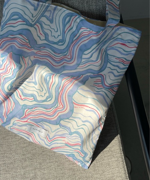 「SANSeLF」 トートバッグ FREE ブルー レディース_画像6