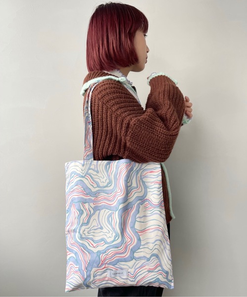 「SANSeLF」 トートバッグ FREE ブルー レディース_画像7