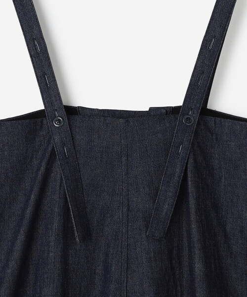 ジャンパースカート HAVERSACK | デニム サロペットスカート WOMENの画像