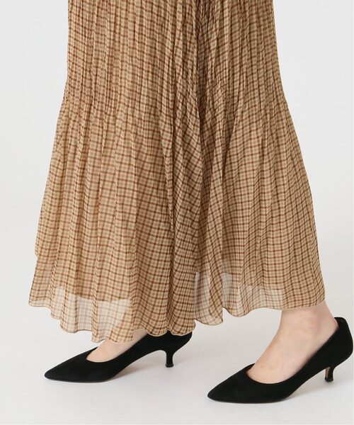 「SLOBE IENA」 プリーツスカート FREE ナチュラル レディース_画像5