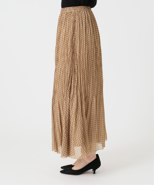 「SLOBE IENA」 プリーツスカート FREE ナチュラル レディース_画像6