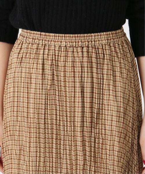 「SLOBE IENA」 プリーツスカート FREE ナチュラル レディース_画像9