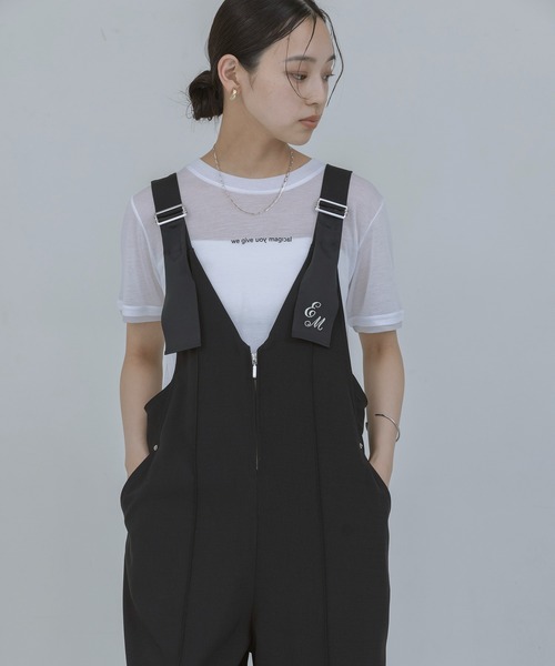 Eimee Law（エイミーロウ） サロペット オーバーオール ペインターロゴ